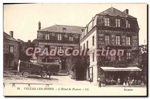 Cartes postales Veules les Roses L'Hotel de France