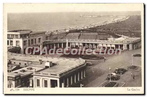 Cartes postales Dieppe Le Casino