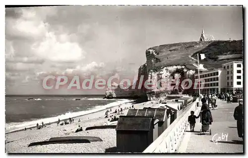 Cartes postales Etretat Seine Mme La Plage