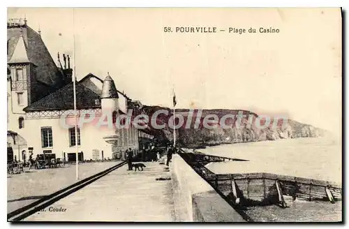 Cartes postales Pourville Plage du Casino