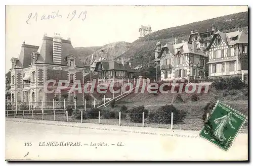 Cartes postales Le Nice Havrais Les villas