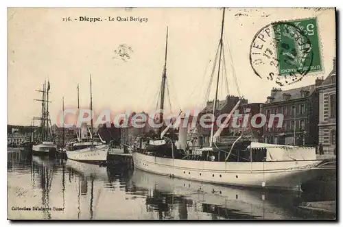 Cartes postales Dieppe Le Quai Berigny