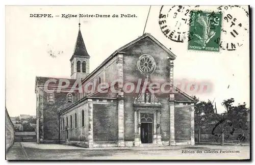 Cartes postales Dieppe Eglise Notre Dame du Pollet