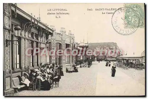 Ansichtskarte AK Le Littoral Seine Interieure Saint Valery en caux Le Casino