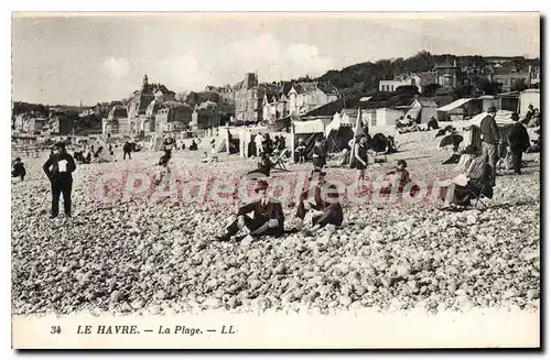 Cartes postales Le Havre La Plage