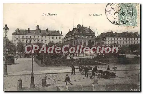 Cartes postales Le Havre Le Theatre