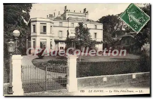 Cartes postales Le Havre La Villa Felix Faure