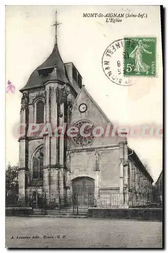 Cartes postales Mont St Aignan Seine Int l'Eglise