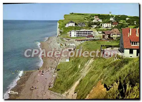 Cartes postales moderne Puys Seine Marit Vue generale de la Plage et des falaises