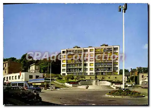 Cartes postales moderne Le Havre La Place Clemenceau et le Monument du Roi Albert