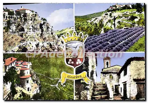 Cartes postales Gourdon Excursion A M