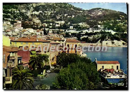 Cartes postales Reflets de la Cote d'Azur Villefranche A Mmes Vue sur la Vieille Ville la rue du March� l'Hotel