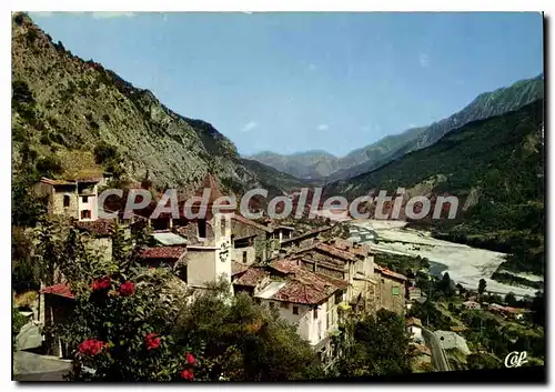 Cartes postales Touet sur Var A M Vue generale et le Var