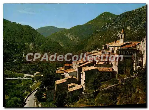 Cartes postales Cote d'Azur Sainte Agnes Admirablement situe dans un decor magnifique