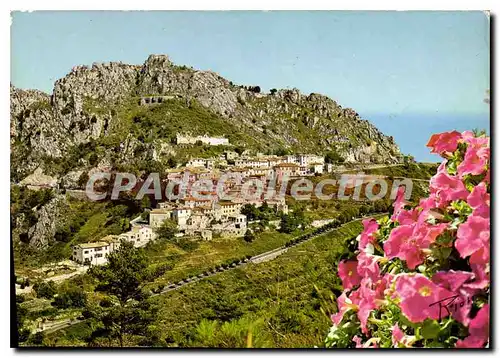 Cartes postales La Cote d'Azur Sainte Agnes Le village du Littoral le plus haut d'Europe