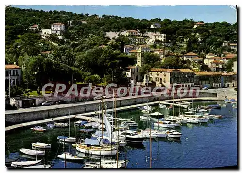 Cartes postales Cote d'Azur Saint Jean Cap Ferrat Vue sur le port et l'Eglise