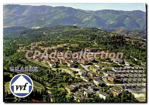 Cartes postales Village Vacances Familles Grasse Alpes Maritimes Vue generale Aerienne du village