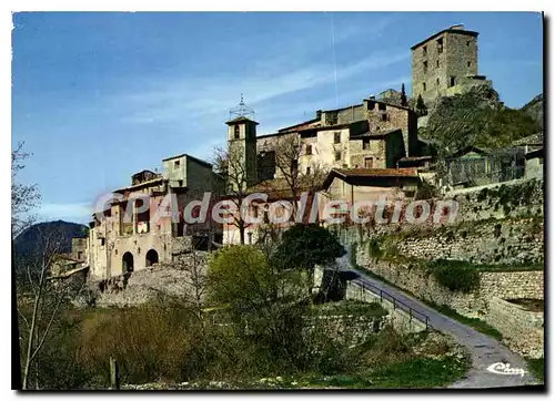 Cartes postales Environs de Puget Theniers Alpes Mar Vue generale de Puget Rostang