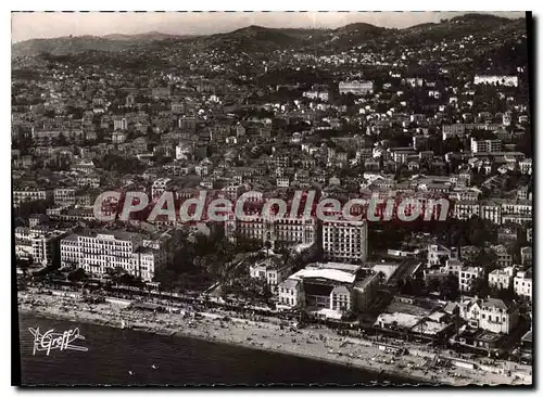 Cartes postales En Cote d'Azur Cannes Alpes Martitimes Vue generale La Croisette La plage Les Hotels Le Super Ca