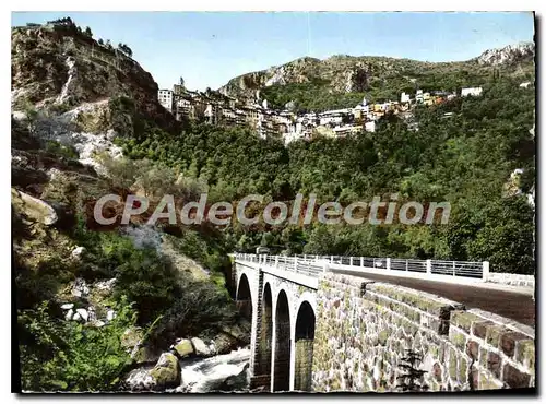 Cartes postales Saorge A M Le Point commun sur la Roya