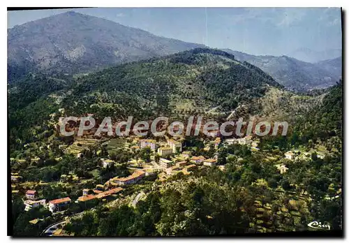 Cartes postales Tourrette Levens Alpes Maritimes Vue generale aerienne