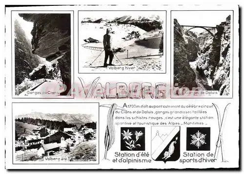 Cartes postales Valberg Alpes Maritimes