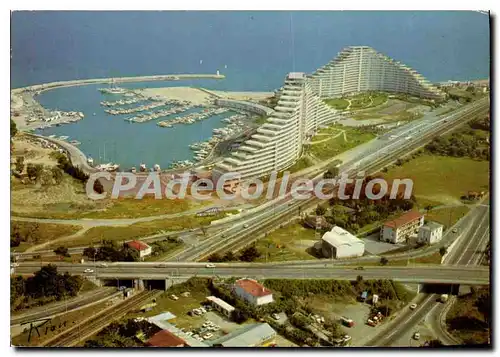 Ansichtskarte AK La Cote d'Azur Villeneuve Loubet Vue aerienne Marina baie des Anges