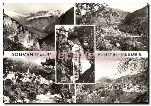 Cartes postales moderne La Suisse Nicoise St Martin Vesubie A M