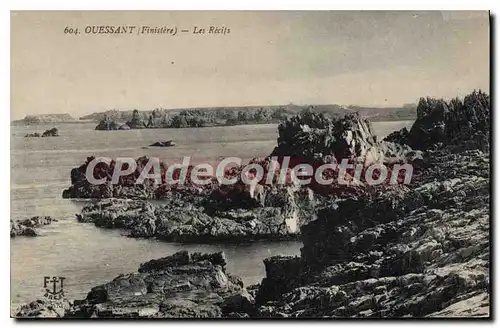 Cartes postales Ouessant Finistere Les Recifs