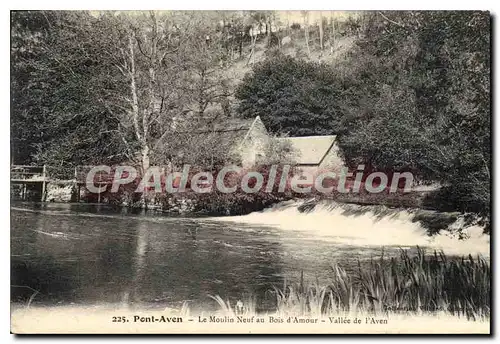 Ansichtskarte AK Pont Aven Le Moulin Neuf au Bois d'Amour Vallee de l'Aven