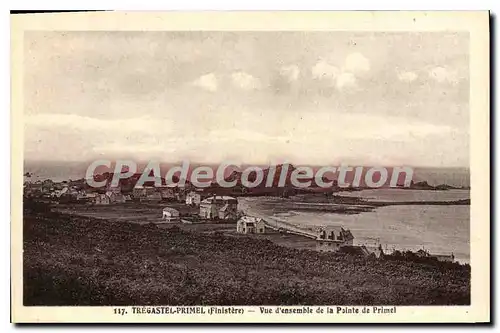 Ansichtskarte AK Tregastel Primel Finistere Vue d'Ensemble de la Pointe de Primel