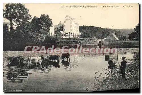 Ansichtskarte AK Huelgoat Finistere Vue sur le Lac