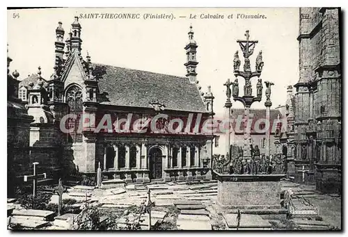 Cartes postales St Thegonnec Finistere Le Calvaire et l'Ossuaire