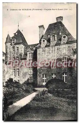 Ansichtskarte AK Chateau de Kerjean Finistere Facade Nord Ouest
