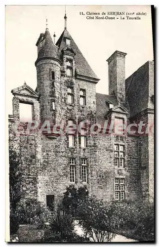Cartes postales Chateau de Kerjean Finistere Cote Nord Ouest La Tourelle