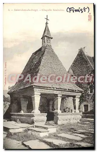 Ansichtskarte AK St Jean du Doigt Chapelle funeraire