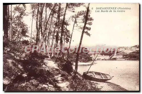 Ansichtskarte AK Douarnenez Finistere Les Bords de la riviere