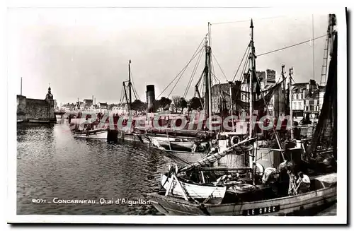 Cartes postales Concarneau Quai d'Aiguillon