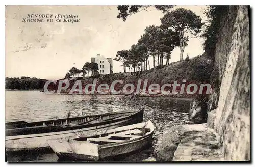 Cartes postales Benodet Finistere Kercreven vu de Kergait