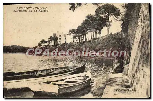 Cartes postales Benodet Finistere Kercreven vu de Kergait