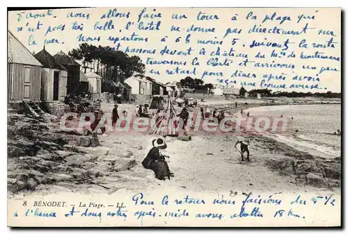 Cartes postales Benodet La Plage