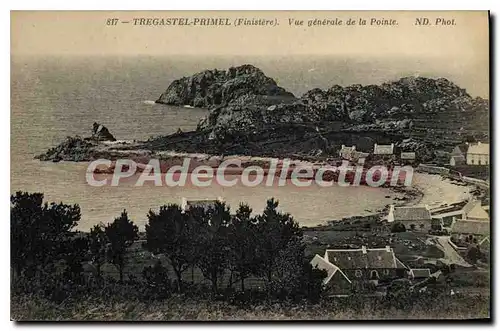 Ansichtskarte AK Tregastel Primel Finistere Vue generale de la Pointe