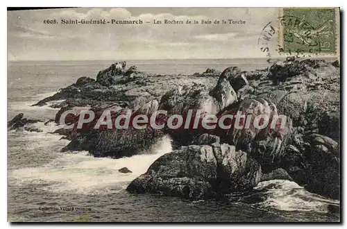 Cartes postales St Guenole Penmarch Les Rochers de la Baie de la Torche