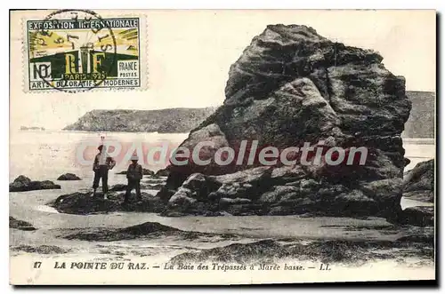 Cartes postales La Pointe du Raz La Baie des trepasses � Maree basse