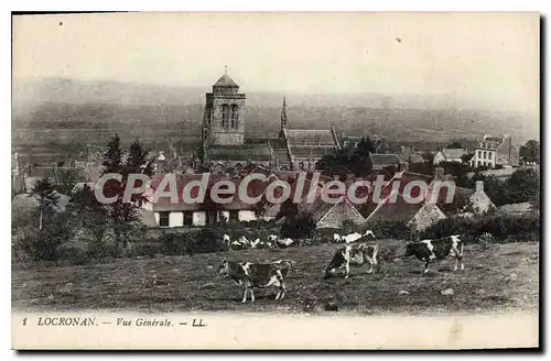 Cartes postales Locronan Vue generale