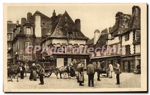 Cartes postales Quimper La Place Terre au Duc