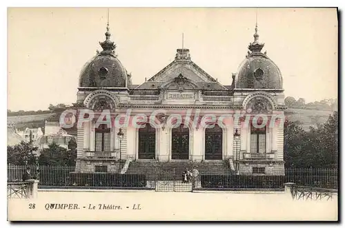 Cartes postales Quimper Le Theatre