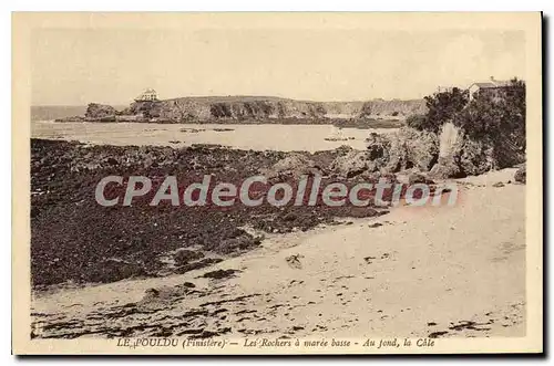 Cartes postales Le Pouldu Finistere Les Rochers � maree basse