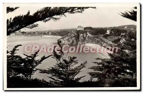 Ansichtskarte AK Bretagne Morgat Finistere Ruillanec et les deux plages Morgat et Portzic
