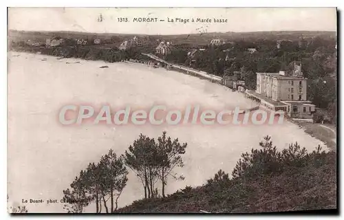 Cartes postales Morgat La Plage � Maree basse